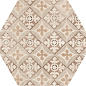 22098 Hexatile Cement Garden Sand 17,5x20 (17 видов паттерна) EQUIPE