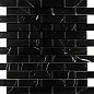 Mosaic Estrada Nero Brick bone 32.1x29.9 Velsaa