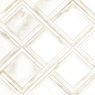 10100001120 Calacatta Gold Белый ромбы 40*25 Global Tile
