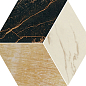 240460 MARBLE MOSAICS T3 NERO/ORO/BIANCO 39x45 Versace (Gardenia Orchidea)