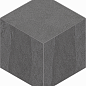 Мозаика LN04/TE04 Luna Cube неполированная 29x25 Estima
