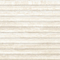 RCUP Travertino Wall Struttura 3D Dorica Vein Bianco Rett 40x120 Ragno Marazzi
