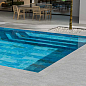 Внутренний угол закругленный Pool Garden Grey Handle 25x25 Serapool