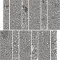 Mosaico Amasia AB|C Gris R10 30x30 VIVES