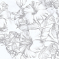 Carrara Flowers 31.5x63 Azori