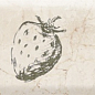 Fruit Mistral Marfil Strawberry 10x30 Monopole Ceramica