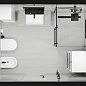 MM13119T Декор Белем мозаичный серый светлый глянцевый 32x30x0,9 Kerama Marazzi фото в миниатюре 7