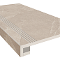Комплект Ступень TE01 Terra 33x120 неполированная с бортиком + Подступенок 14.5x120 Estima