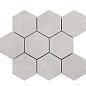 DH-MODERN GR MOSAIC HEX 30X30 Polcolorit