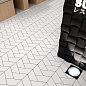 114043 TRIANGLE FLOOR R9 ASH GREY MATT 20.1x23.2 WOW