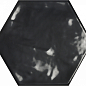 B Chiara negro hex 20x24 Ecoceramic