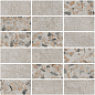 K9498938LPR1VTE0 Beton-Terrazzo Мозаичный микс Темный 30х30 Vitra