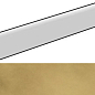 610130005316 Continuum Brass Gold Battiscopa 7.2x80 Italon