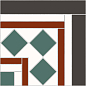 Victorian Dreams Taco Bristol Green 22,5x22,5 Kerlife (Navarti) фото в миниатюре