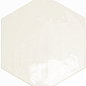 130058 Spark Hex White Glossy 15x17.3 DNA Tiles фото в миниатюре