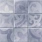 Folk blue голубой 02 25х60 Gracia Ceramica