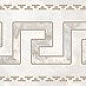 262560 Fascia greca Onice Bianco 10x78 Versace (Gardenia Orchidea)