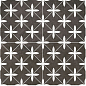 Poole Black Pre-cut Satin 45х45 NiceKer