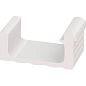 KP253 Переливной лоток керамический 1/2 часть White 29x12 Serapool фото в миниатюре