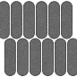 ID147 Джиминьяно наборный антрацит матовый 30x32 Kerama Marazzi