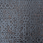 1062873 Decori Costruire Lamiera Mix Nero 25х25 Serenissima Cir