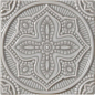ADST4073 RELIEVE MANDALA PLANET GRAYSTONE 14,8x14,8 Adex