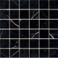 PIX246 Nero Marquna из мрамора полированная 48x48 305х305x6 Pixmosaic