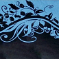 Keret Olga Azul Plata Decor 25x50 Superceramica