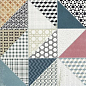 DAK4H659 Deco multicoloured 45x45 RAKO