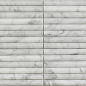 PIX342 Bianco Carrara, Convex матовая 20х151 300х305х12 Pixmosaic