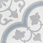 24763 HAVANA SILVER ORNATE 22.3X22.3 Peronda