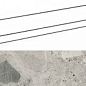 620070002345 Continuum Stone Grey Scalino Frontale 33x160 Italon