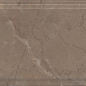 BDA027R Бордюр Серенада бежевый тёмный глянцевый обрезной 30x12 Kerama Marazzi