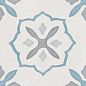 3386036154 Sirocco Blue Cross 9mm R10 22.3x22.3 Harmony