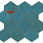 9BNV Blaze Verdigris Mosaico Nest 29.4x25.8 Atlas Concorde