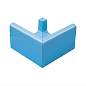 K441 Наружный угловой элемент водоотводного канала Light Blue 31x31 Serapool фото в миниатюре