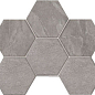 Мозаика LN02/TE02 Luna Hexagon неполированная 25x28.5 Estima