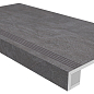 Комплект Ступень SR06 Spectrum 33x120 неполированная с бортиком + Подступенок 14.5x120 Ametis by Estima
