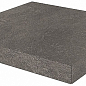 DD600620R/GCA Ступень угловая клееная Про Стоун антрацит 33x33x0,9 Kerama Marazzi