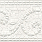 HGD/A127/12103R Борсари орнамент обрезной 25х8 Kerama Marazzi
