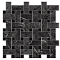 AOVK Marvel Grigio Intenso Basket Weave Matt 30,5x30,5 Atlas Concorde