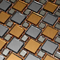 DG20-2 Мозаика зеркальная на сетке (2x2+1x1) 30.9x30.9 Vivere