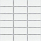 80073 Mosaic White 5x10 30x30 Serapool