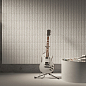 28526 Rev. Alpine beige waves 32*90 Peronda