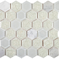 Esagono misto cappuccino (50x44) 28.5x24.5x8 Imagine lab