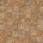 1006826 Pomposa Dec. Mix Ambra 20х20 Isla Tiles