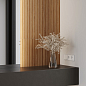 Wood Canarium Almond Stripes Laparet