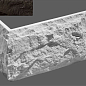 Угловой элемент Бретань 467 33,5/10x20x2.5 Leonardo Stone