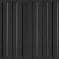 ANL110 Avenue Lines Black линии чёрный Тактильный рект. 30x30x15 Estima
