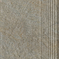 Eremite Taupe Stopnica Prosta Struktura Mat B1a 30x60 Paradyz